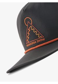 Czapka z daszkiem Patagonia Snowfarer Cap - dawn tracks black. Kolor: szary