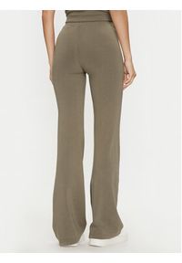 Guess Spodnie materiałowe Elea V4YB01 KCDN0 Khaki Slim Fit. Kolor: brązowy. Materiał: wiskoza #5
