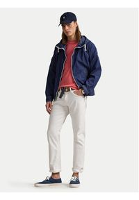 Polo Ralph Lauren T-Shirt 710740727033 Różowy Slim Fit. Typ kołnierza: polo. Kolor: różowy. Materiał: bawełna #5