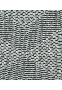 His Story - Ciepłe Wełniane Skarpetki Zimowe - Drobny Wzór, Popiel. Materiał: wełna, elastan, poliamid. Wzór: geometria #3