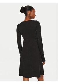Calvin Klein Jeans Sukienka dzianinowa J20J224156 Czarny Regular Fit. Kolor: czarny. Materiał: bawełna #2
