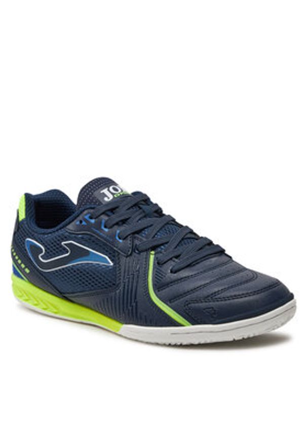Joma Buty do piłki nożnej Dribling 2403 DRIS2403IN Granatowy. Kolor: niebieski. Materiał: skóra