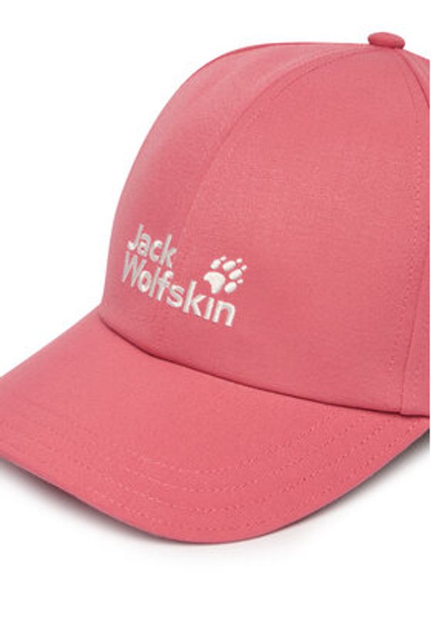 Jack Wolfskin Czapka z daszkiem Baseball Cap A65769 Różowy. Kolor: różowy. Materiał: poliester