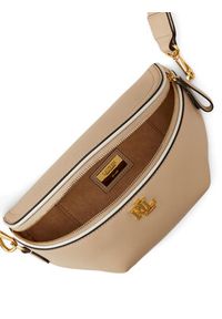 Lauren Ralph Lauren - LAUREN RALPH LAUREN Torebka 431974467002 Beżowy. Kolor: beżowy. Materiał: skórzane