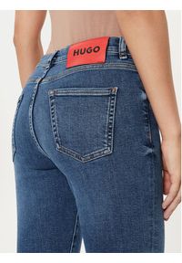 Hugo Jeansy 50522419 Niebieski Skinny Fit. Kolor: niebieski