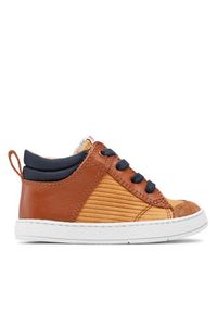 Sneakersy Pom d'Api. Kolor: brązowy. Styl: marine