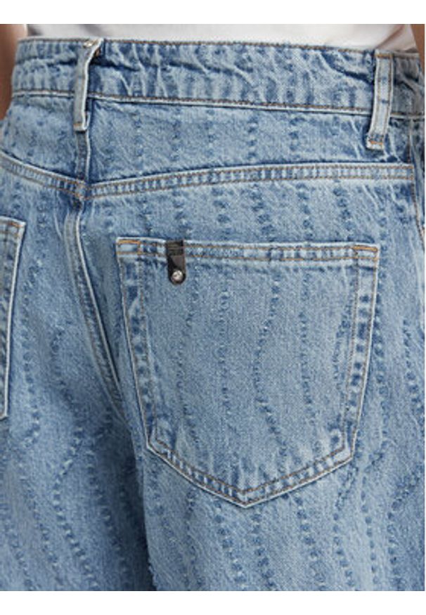Liu Jo Jeansy UA6195 D0316 Niebieski Wide Leg. Kolor: niebieski