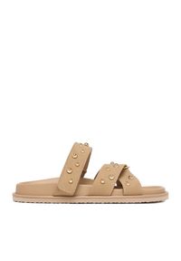Klapki DeeZee. Kolor: beżowy #1