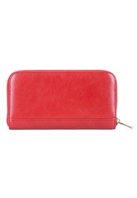 Wittchen - Damski portfel ze skóry retro. Kolor: czerwony. Materiał: skóra #4