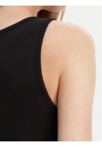 Guess Sukienka dzianinowa W5YK0I KA0H1 Czarny Regular Fit. Kolor: czarny. Materiał: bawełna #3