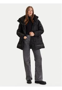 Blauer Kurtka puchowa 25WBLDB03175 Czarny Regular Fit. Kolor: czarny. Materiał: syntetyk #6