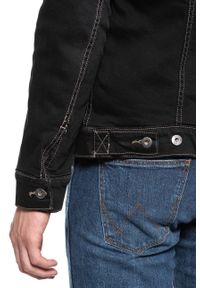Mustang - MUSTANG New York Shearling MĘSKA KURTKA PRZEJŚCIOWA DENIM BLACK 1008509 4000 982. Materiał: jeans, denim #6