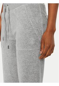 Juicy Couture Spodnie dresowe Layla JCSEBJ001 Szary Flared Leg. Kolor: szary. Materiał: syntetyk #3