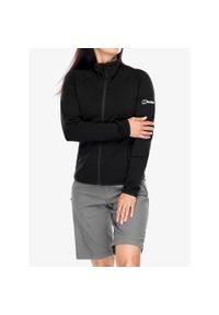 Polar damski Berghaus Mtn Seeker ST JKT. Kolor: czarny. Materiał: polar