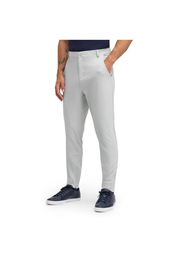 SIROKO - Męskie golofowe spodnie joggery Golf Siroko Olivos Gray. Kolor: szary. Materiał: tkanina. Sport: golf