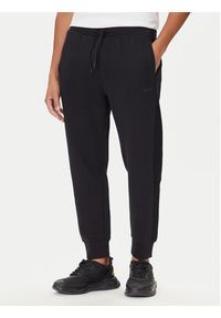 BOSS Dres 50543886 Czarny Regular Fit. Kolor: czarny. Materiał: bawełna #5