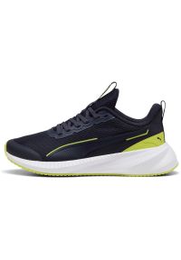 Buty sportowe dla dzieci Puma Flyer Lite 3 Jr. Okazja: na uczelnię. Kolor: czarny. Materiał: materiał. Sport: joga i pilates #1