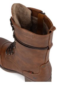 Mustang Trzewiki 1229-516 Brązowy. Kolor: brązowy. Materiał: materiał #6