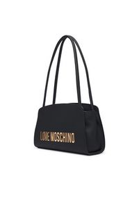 Love Moschino - LOVE MOSCHINO Torebka JC4187PP1PKD0000 Czarny. Kolor: czarny. Materiał: skórzane #6