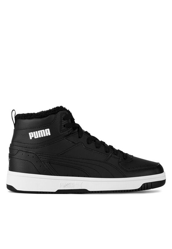 Puma Sneakersy REBOUND JOY FUR 37557601 Czarny. Kolor: czarny. Materiał: materiał