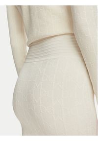 Marciano Guess Spódnica ołówkowa G6YD07 Z1013 Kremowy Slim Fit. Kolor: kremowy. Materiał: wiskoza #2