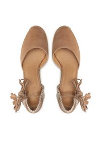 Castañer Espadryle Carina/8/007 021740-2008 Beżowy. Kolor: beżowy. Materiał: skóra #2