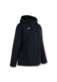 Kurtka sportowa damska Joma Trivor wiatrówka. Kolor: czarny. Styl: sportowy #1
