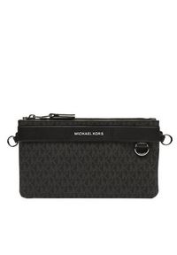 Michael Kors Saszetka Hudson 33F3LHDC5B Czarny. Kolor: czarny. Materiał: skóra #7