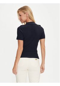 Marciano Guess Sweter 4YGR22 5789Z Granatowy Regular Fit. Kolor: niebieski. Materiał: wiskoza #5