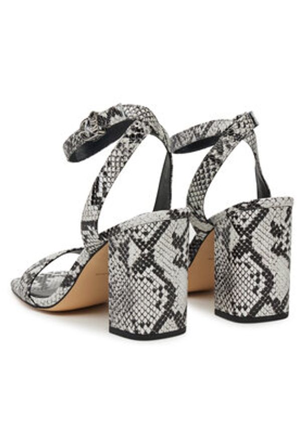 MICHAEL Michael Kors Sandały Merriam 40S5MMHS1E Szary. Kolor: szary. Materiał: skóra
