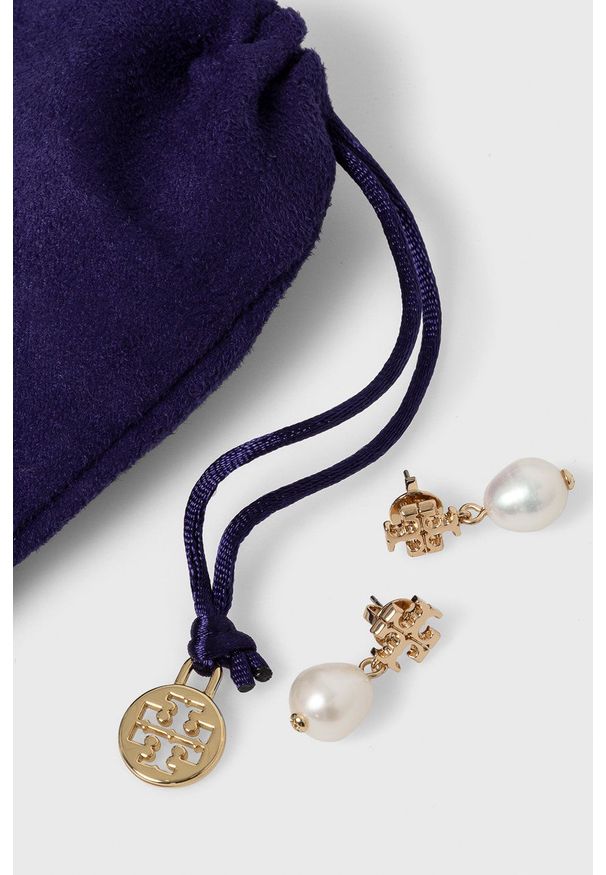 Tory Burch - Kolczyki. Kolor: złoty