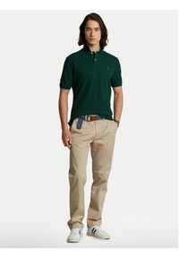 Polo Ralph Lauren Polo Core Replen 710782592 Zielony Custom Slim Fit. Typ kołnierza: polo. Kolor: zielony. Materiał: bawełna #5
