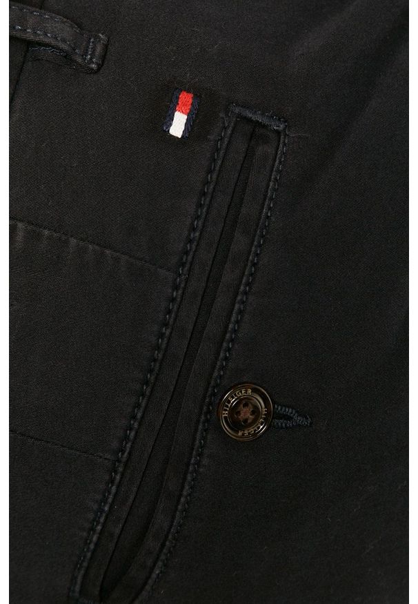 TOMMY HILFIGER - Tommy Hilfiger - Spodnie MW0MW08644. Okazja: na co dzień. Kolor: niebieski. Styl: casual