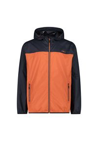 Kurtka męska turystyczna CMP 32X5807. Kolor: pomarańczowy. Sport: turystyka piesza #1