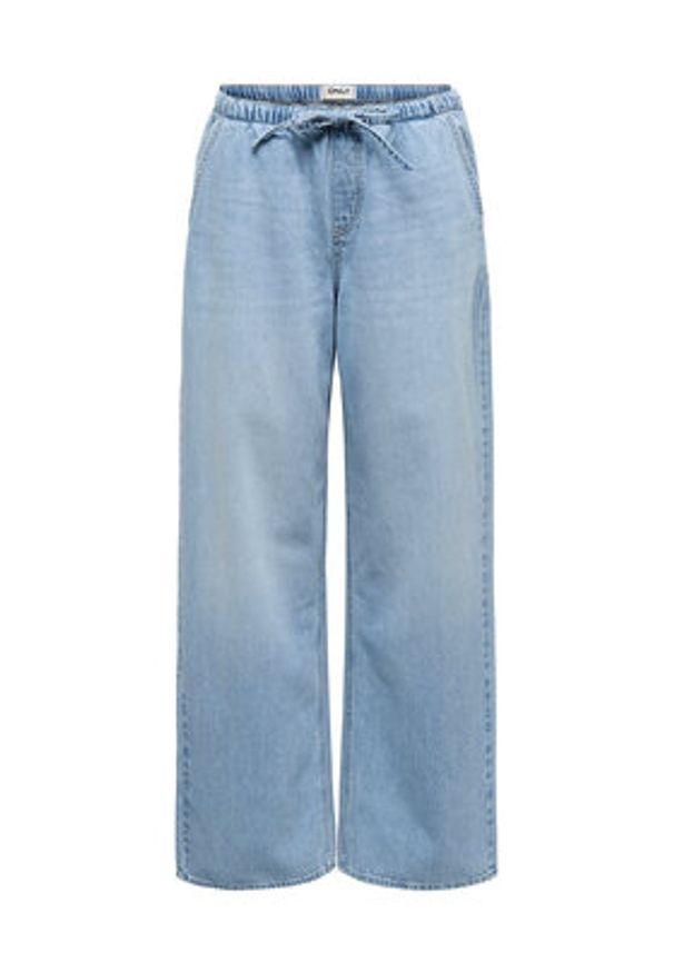only - ONLY Jeansy Jay 15363663 Niebieski Wide Leg. Kolor: niebieski