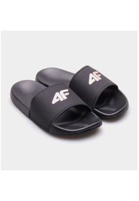 4f - Klapki 4F W 4FWAW23FFLIF150-20S czarne. Okazja: na co dzień. Kolor: czarny. Materiał: materiał, syntetyk. Styl: casual #10