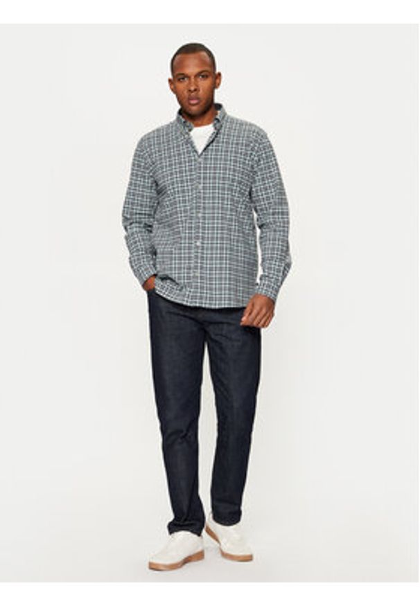 s.Oliver Koszula 2152435 Zielony Regular Fit. Kolor: zielony. Materiał: bawełna