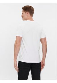 Karl Lagerfeld - KARL LAGERFELD Komplet 2 t-shirtów 765001 500298 Biały Slim Fit. Typ kołnierza: dekolt w karo. Kolor: biały. Materiał: bawełna