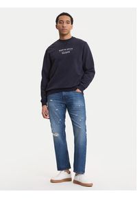 Guess Bluza M6GQ26 K3490 Granatowy Regular Fit. Kolor: niebieski. Materiał: bawełna #3