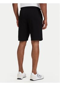 EA7 Emporio Armani Szorty sportowe 7M002421 AF13512 MC001 Czarny Slim Fit. Kolor: czarny. Materiał: bawełna. Styl: sportowy #4