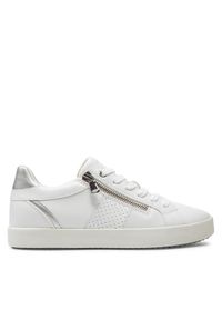 Geox Sneakersy D Blomiee D366HE 054AJ C0007 Biały. Kolor: biały. Materiał: skóra