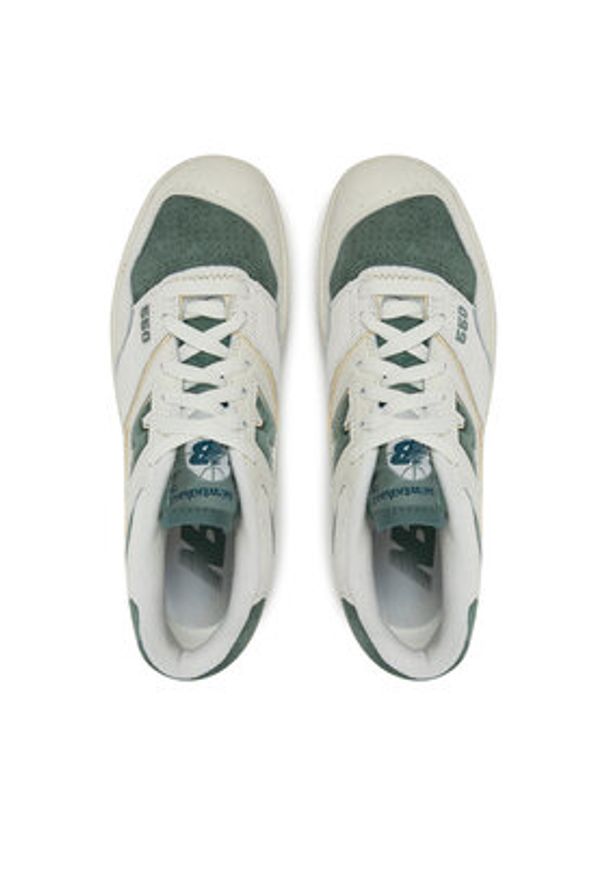 New Balance Sneakersy BBW550PE Beżowy. Kolor: beżowy. Materiał: skóra
