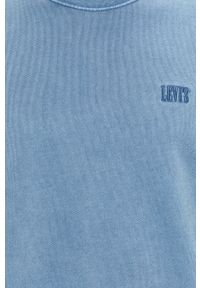 Levi's® - Levi's - Bluza. Okazja: na spotkanie biznesowe, na co dzień. Kolor: niebieski. Materiał: dzianina. Styl: biznesowy, casual #4
