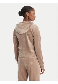 Juicy Couture Bluza Madison JCWAS126326 Beżowy Slim Fit. Kolor: beżowy. Materiał: syntetyk #5
