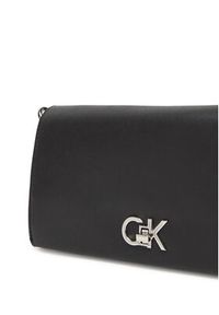 Calvin Klein Torebka Re-Lock Mini Conv LV04F3103G Czarny. Kolor: czarny. Materiał: skórzane #3