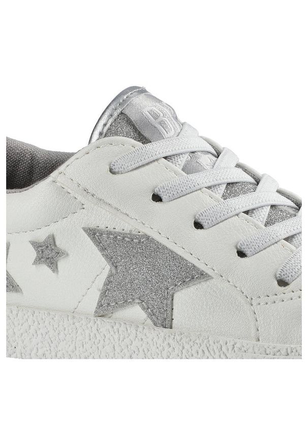 Big-Star - Białe Trampki Big Star Dziecięce Wygodne Obuwie. Okazja: na uczelnię. Zapięcie: rzepy. Kolor: biały. Materiał: skóra ekologiczna, materiał, guma. Szerokość cholewki: normalna