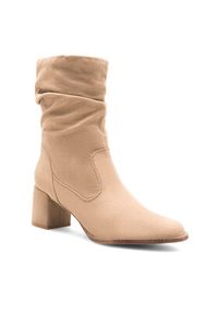 Clara Barson Botki Fraise WYL3603-1 Beżowy. Kolor: beżowy. Materiał: skóra #7