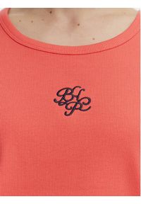 Beverly Hills Polo Club Top P-SS26W-TK550000 Koralowy Regular Fit. Typ kołnierza: polo. Kolor: pomarańczowy. Materiał: bawełna #2