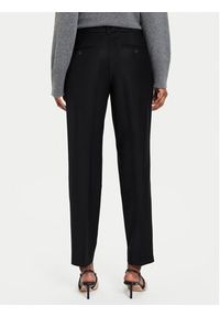 Weekend Max Mara Spodnie materiałowe Caldaia 2425136132 Czarny Straight Fit. Kolor: czarny. Materiał: wełna #5