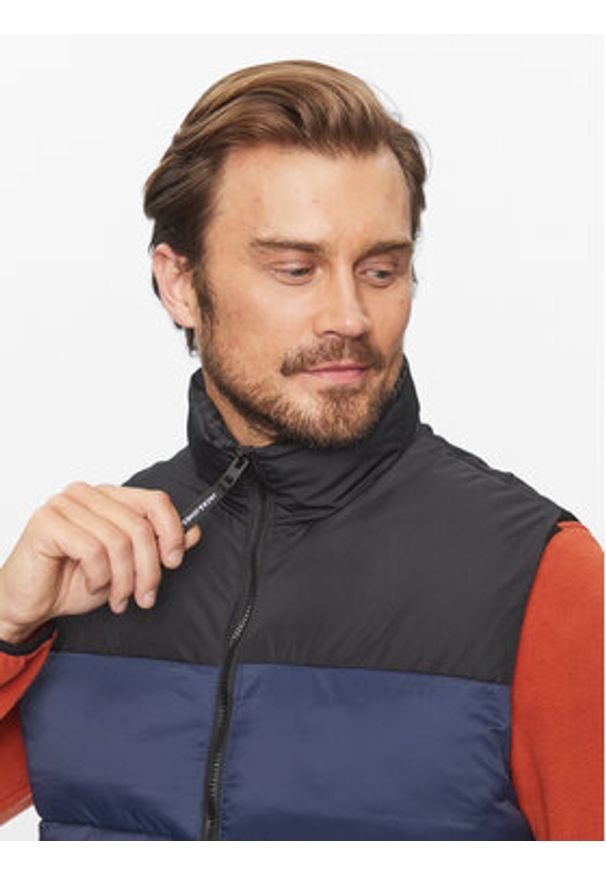 Jack & Jones - Jack&Jones Bezrękawnik 12235861 Granatowy Regular Fit. Kolor: niebieski. Materiał: syntetyk. Długość rękawa: bez rękawów